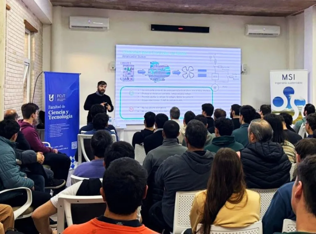 Polo Tecnológico La Nube: capacitaron sobre Gestión Inteligente de Motores Eléctricos