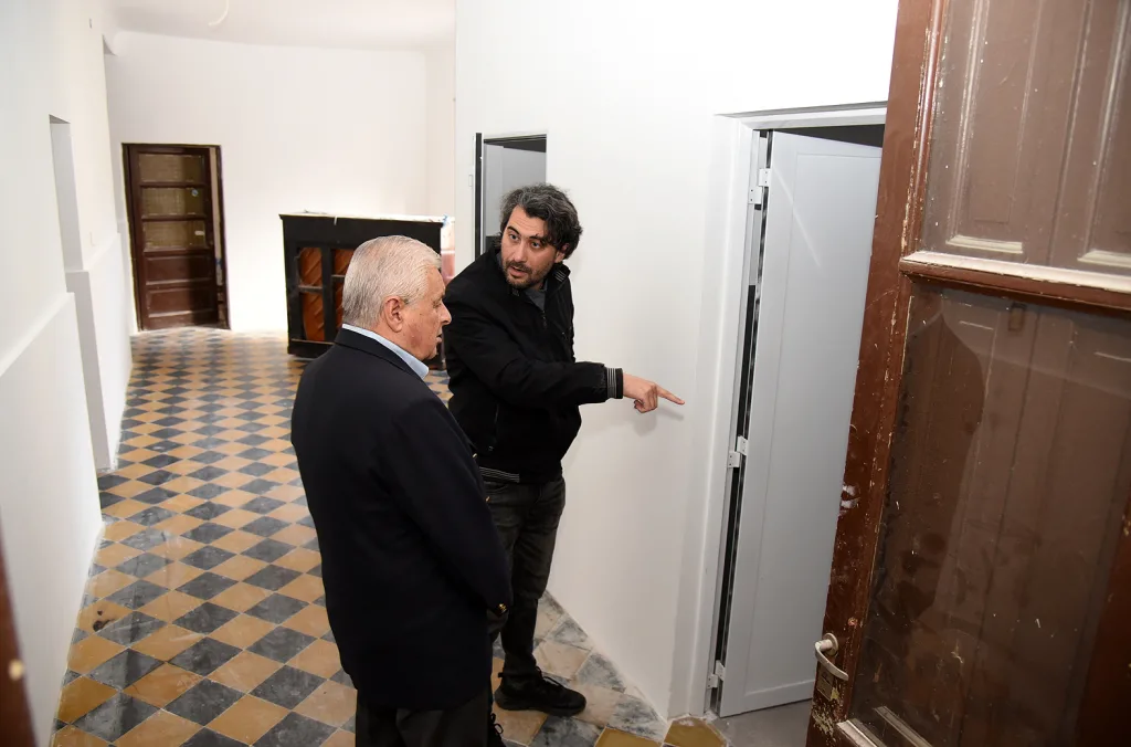 Avanza la obra en el edificio donde funcionará la escuela municipal de ajedrez y matemáticas