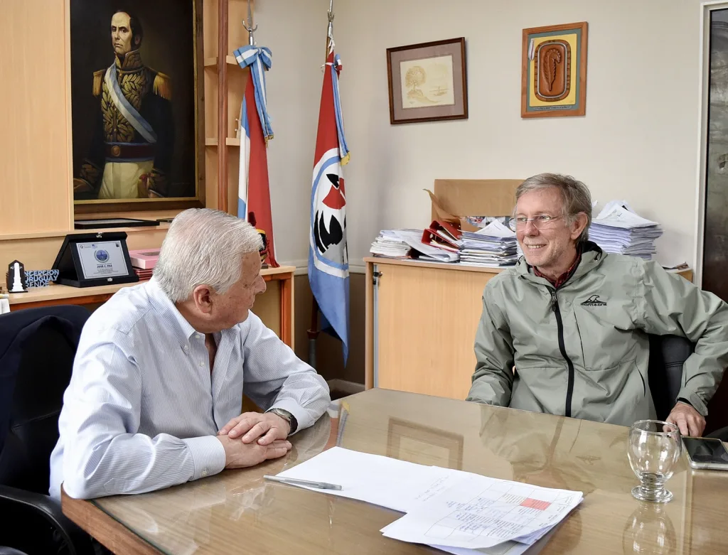Lauritto y Bahillo abordaron la situación de los municipios en la región