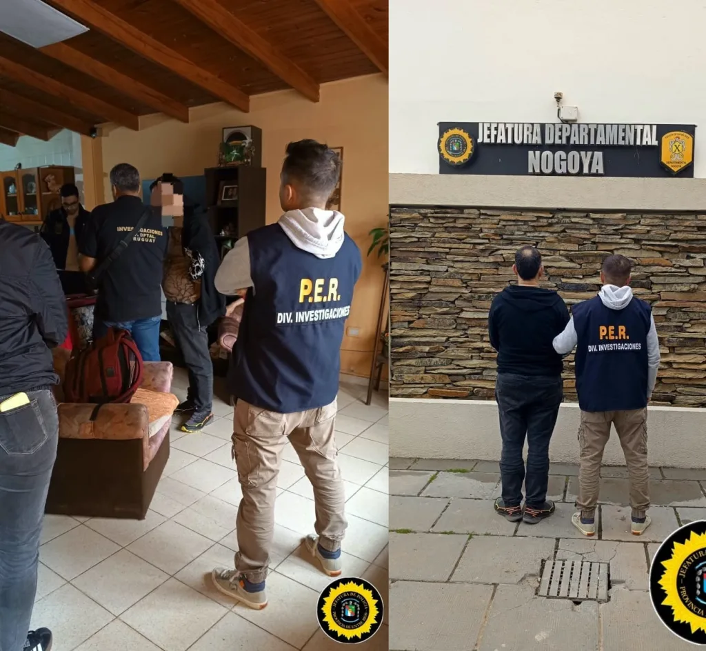 Estafa en Nogoyá: allanaron una vivienda en Concepción del Uruguay y detuvieron a un hombre