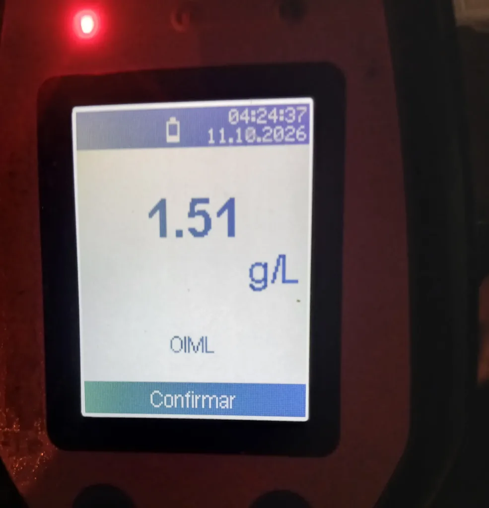 Concordia: retuvieron una moto tras dar positivo el test de alcoholemia de la conductora