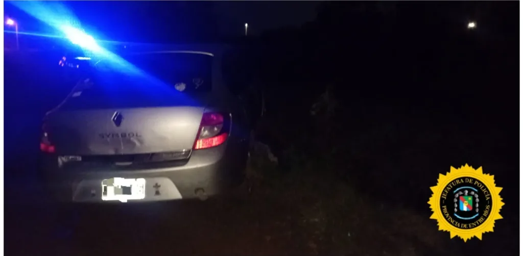 Chajarí: despistó con su auto, sufrió lesiones leves y dio positivo en alcoholemia