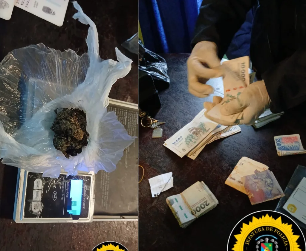 Dos operativos contra el narcomenudeo en Concordia: nueve personas detenidas y secuestro de drogas