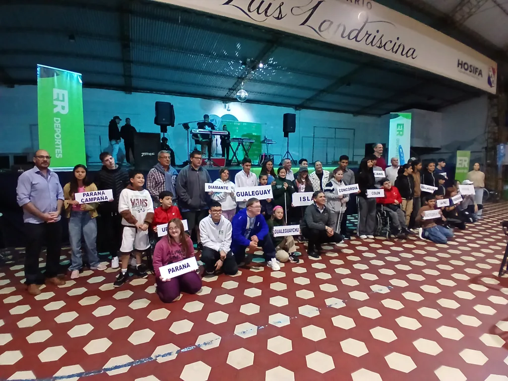Jóvenes entrerrianos disputan en Concepción del Uruguay los Juegos Evita de Deportes Adaptados